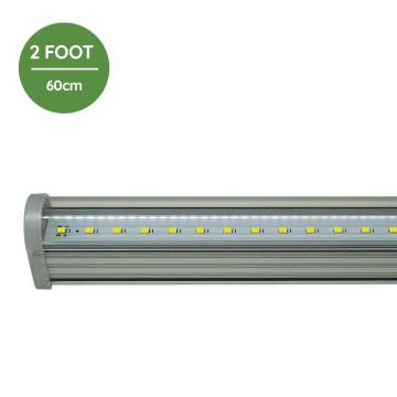 Techplex T5 2ft Grow lights for seedlings, microgreens, and indoor plants.