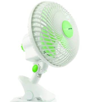Clip on fans for plants and grow tents