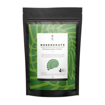 Easy As Organics Regenerate - Organic fertiliser in black packaging