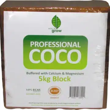 Coco Block 5kg make 60L of Coco Coir